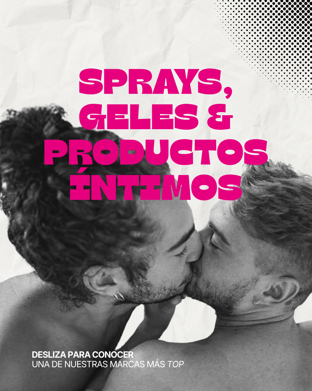 Selección de sprays, geles y productos de bienestar íntimo